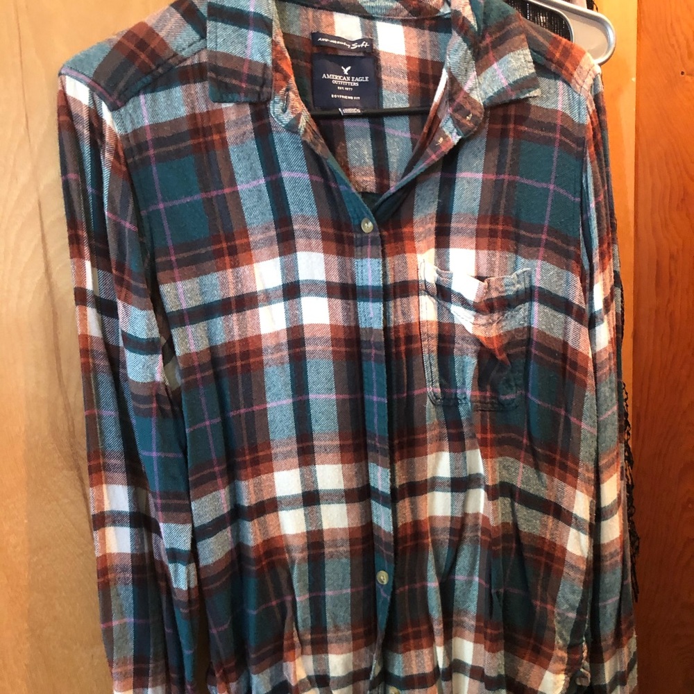 American Eagle Boyfriend Fit Flannel